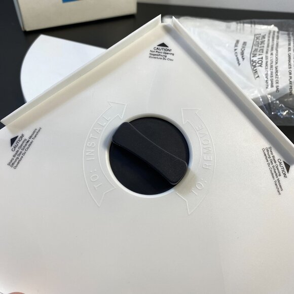 Smart Corner Shelf, 4 Pcs Wall Mount Shelves, Round Front Barrier Edge, Vintage - Picture 2 of 10